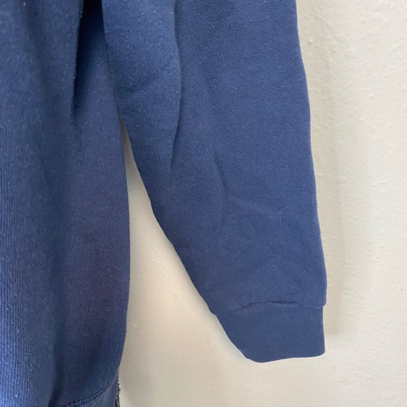 Fruit of the Loom Navy Sweatshirt with Bear Design - Picture 4 of 10
